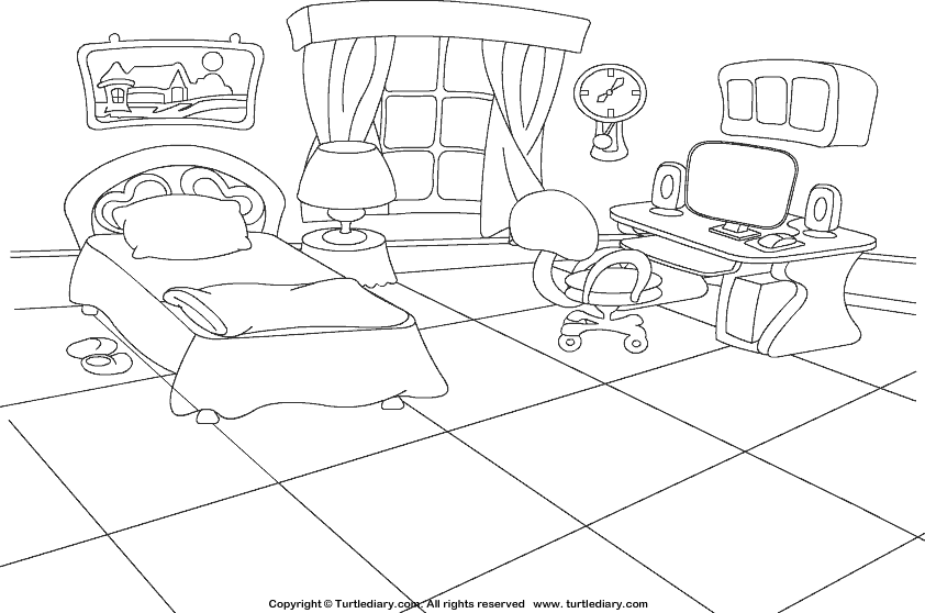 Featured image of post Bedroom Coloring Pages Printable November 13 2018 admin leave a comment
